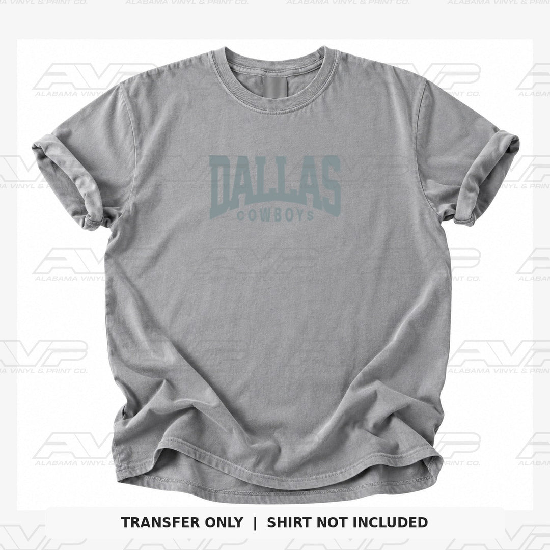 Dallas Cowboys Classic Alabama Vinyl & Print Co.