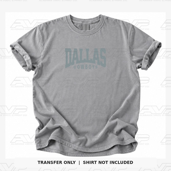 Dallas Cowboys Classic Alabama Vinyl & Print Co.
