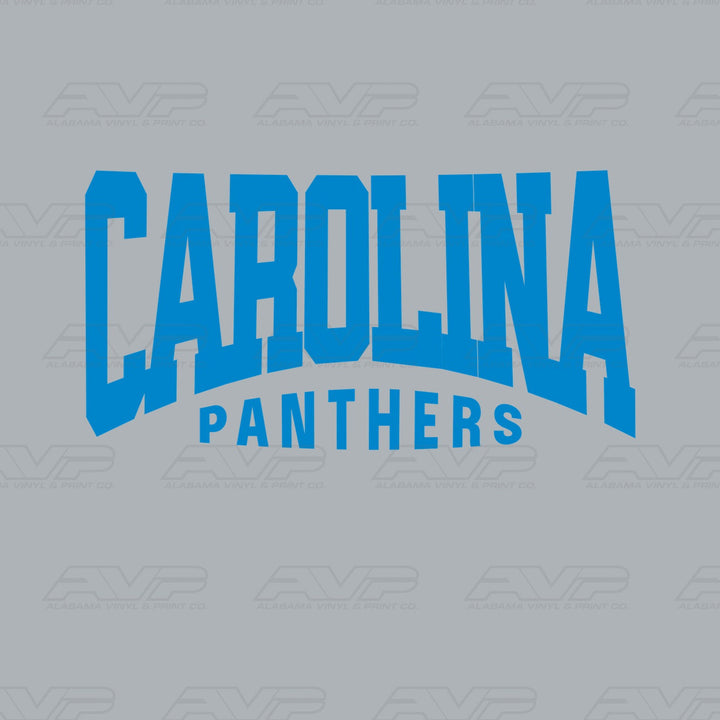 Carolina Panthers Classic Alabama Vinyl & Print Co.