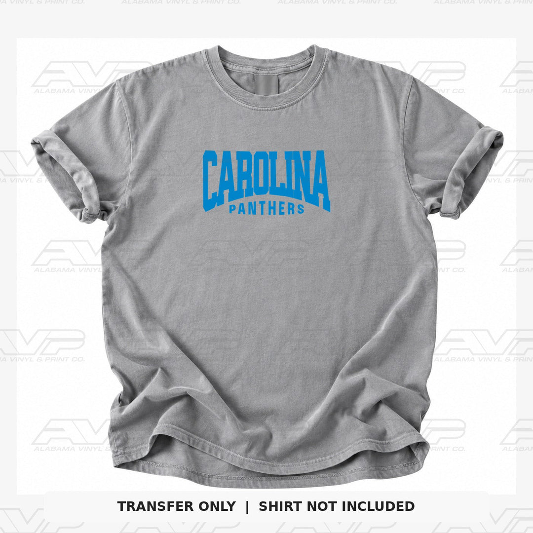 Carolina Panthers Classic Alabama Vinyl & Print Co.