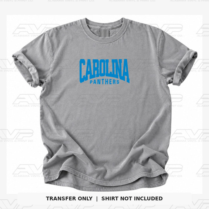 Carolina Panthers Classic Alabama Vinyl & Print Co.