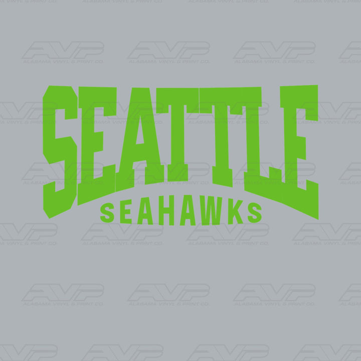 Seattle Seahawks Classic Alabama Vinyl & Print Co.