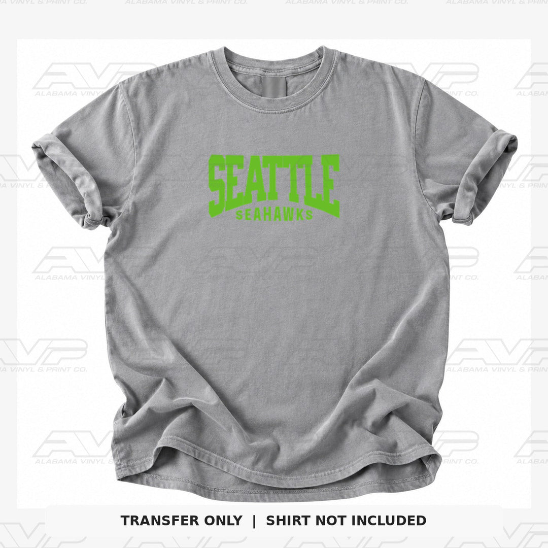 Seattle Seahawks Classic Alabama Vinyl & Print Co.