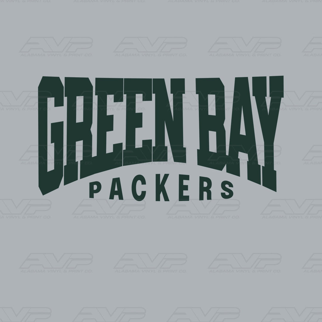 Green Bay Packers Classic Alabama Vinyl & Print Co.