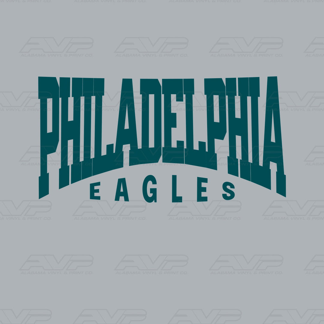 Philadelphia Eagles Classic Alabama Vinyl & Print Co.