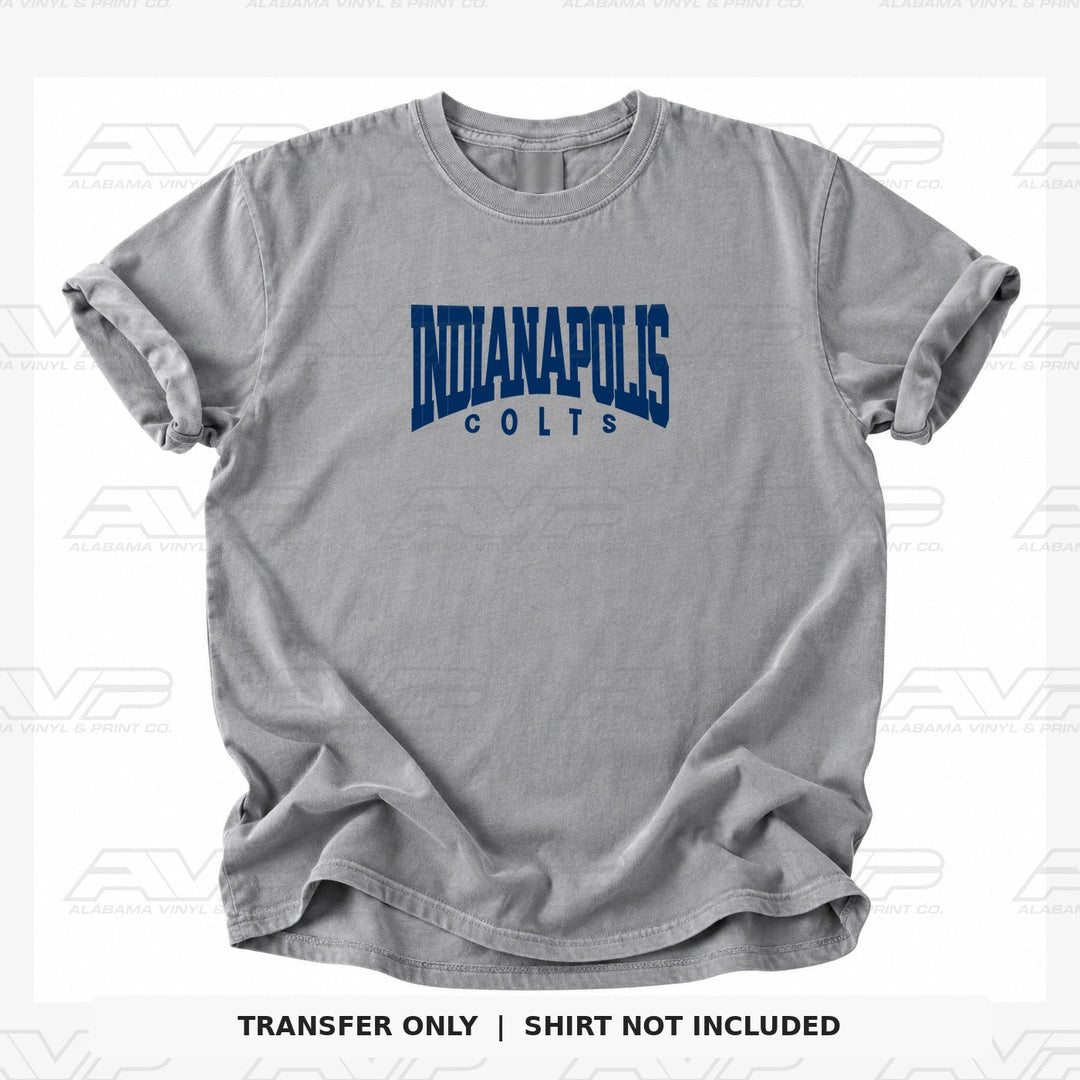 Indianapolis Colts Classic Alabama Vinyl & Print Co.