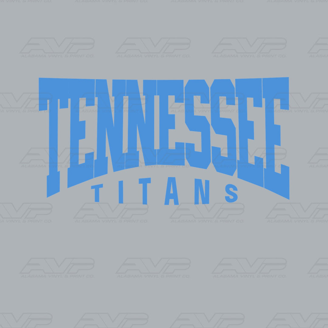 Tennessee Titans Classic Alabama Vinyl & Print Co.