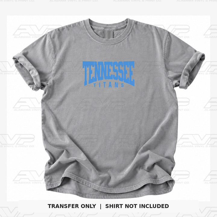 Tennessee Titans Classic Alabama Vinyl & Print Co.