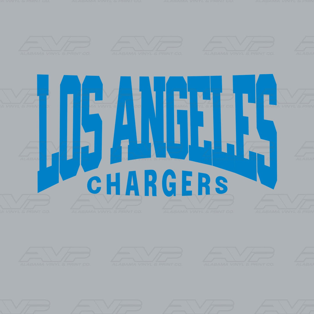 Los Angeles Chargers Classic Alabama Vinyl & Print Co.
