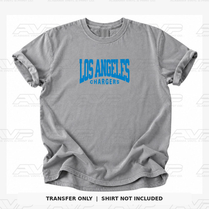 Los Angeles Chargers Classic Alabama Vinyl & Print Co.
