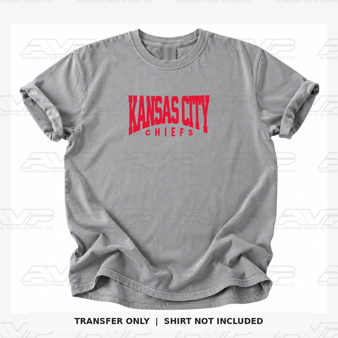Kansas City Chiefs Classic Alabama Vinyl & Print Co.