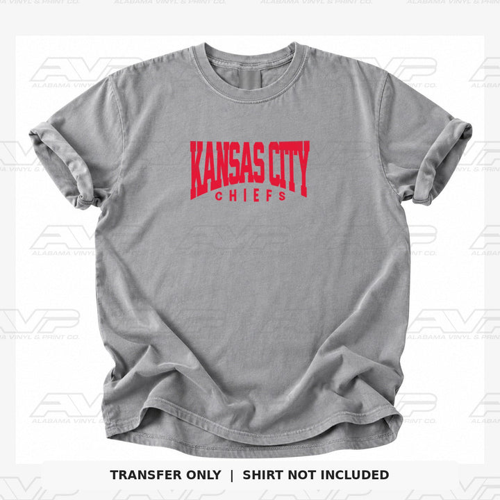 Kansas City Chiefs Classic Alabama Vinyl & Print Co.
