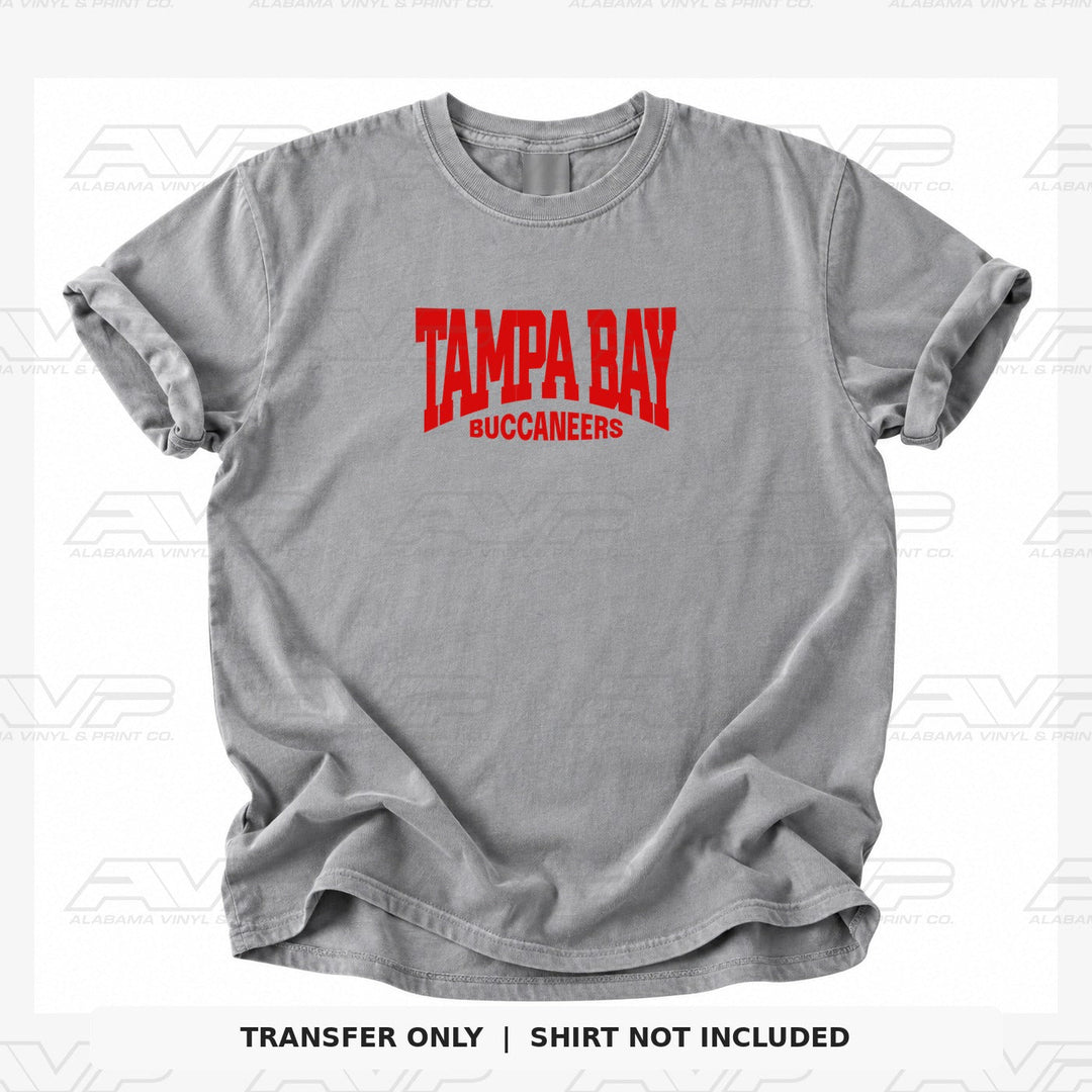 Tampa Bay Buccaneers Classic Alabama Vinyl & Print Co.