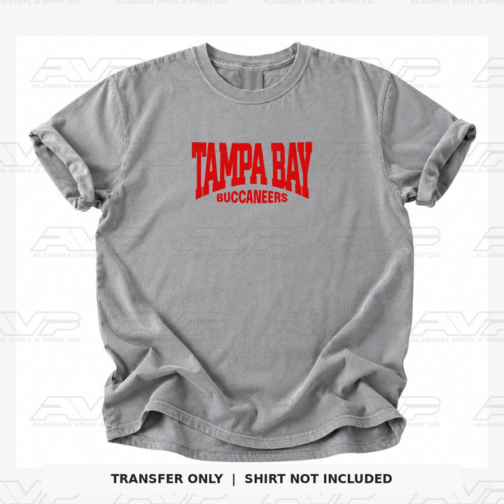 Tampa Bay Buccaneers Classic Alabama Vinyl & Print Co.