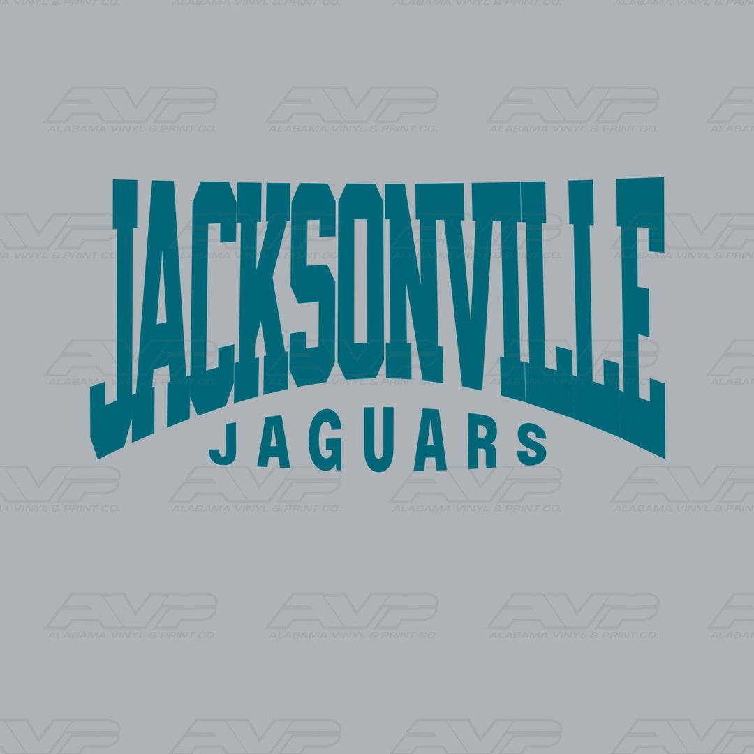 Jacksonville Jaguars Classic Alabama Vinyl & Print Co.