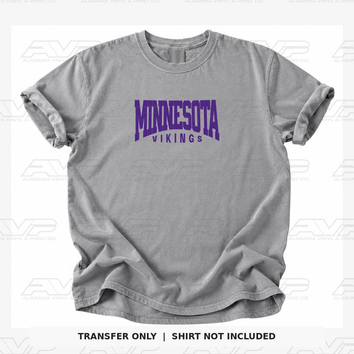 Minnesota Vikings Classic Alabama Vinyl & Print Co.