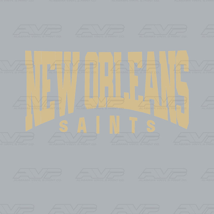 New Orleans Saints Classic Alabama Vinyl & Print Co.