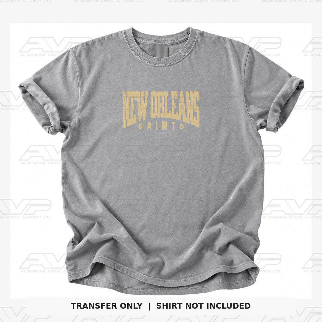 New Orleans Saints Classic Alabama Vinyl & Print Co.