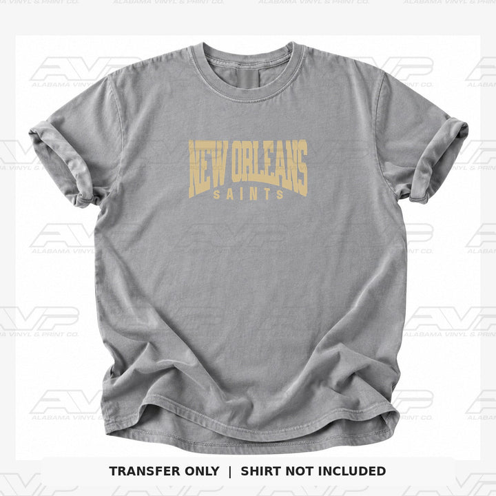 New Orleans Saints Classic Alabama Vinyl & Print Co.