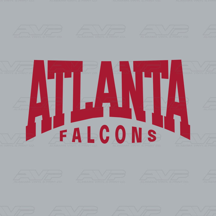 Atlanta Falcons Classic Alabama Vinyl & Print Co.