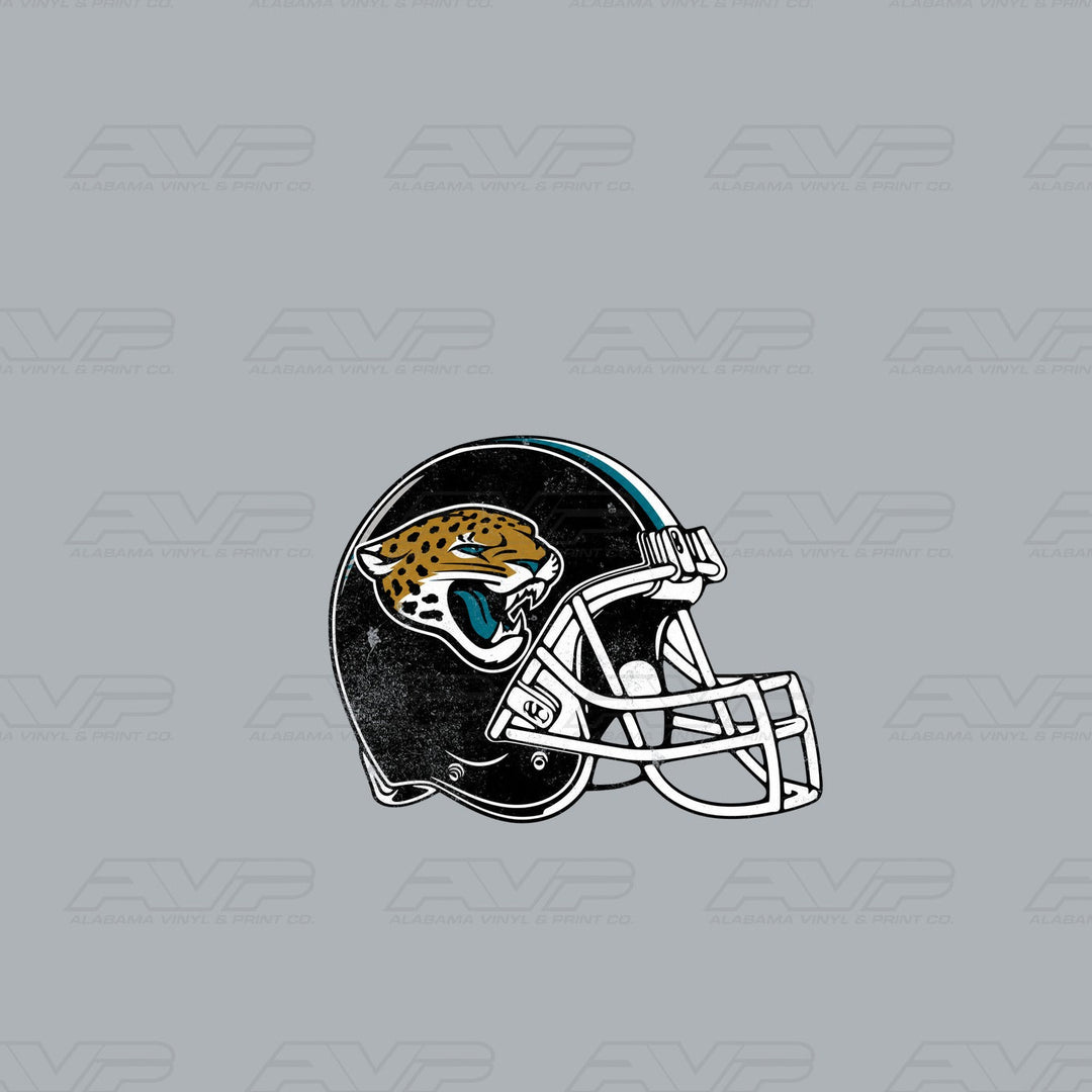Jacksonville Jaguars Helmet Alabama Vinyl & Print Co.