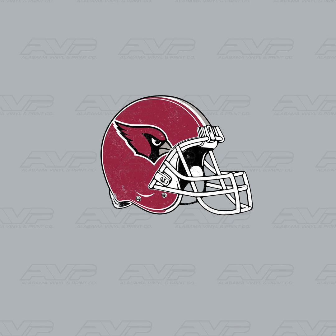 Arizona Cardinals Pocket Helmet Alabama Vinyl & Print Co.