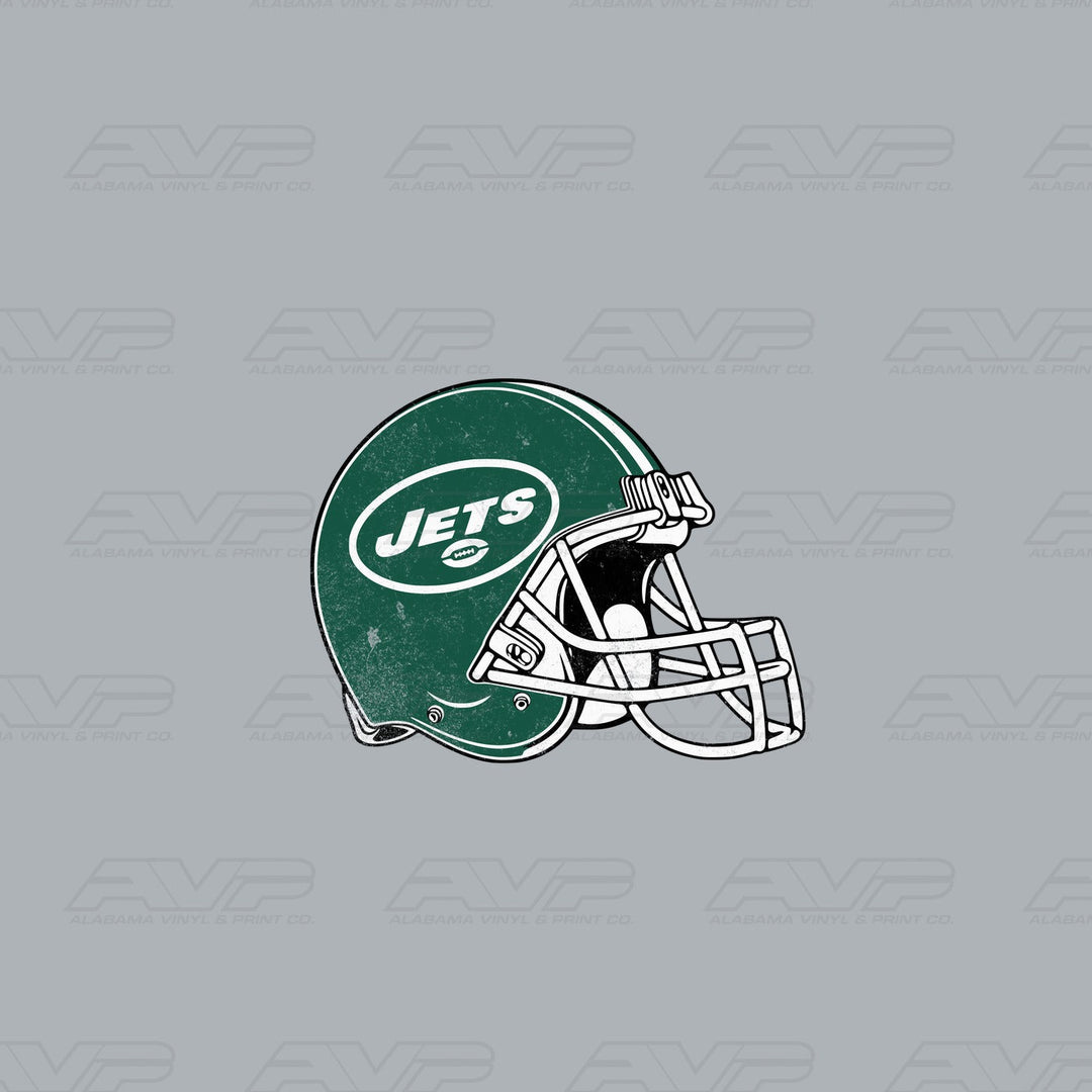 New York Jets Pocket Helmet Alabama Vinyl & Print Co.