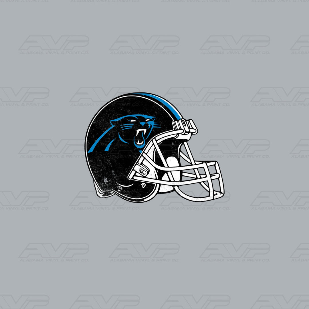 Carolina Panthers Pocket Helmet Alabama Vinyl & Print Co.