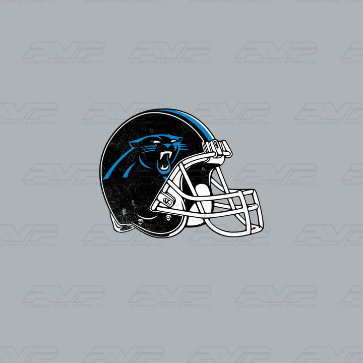 Carolina Panthers Pocket Helmet Alabama Vinyl & Print Co.