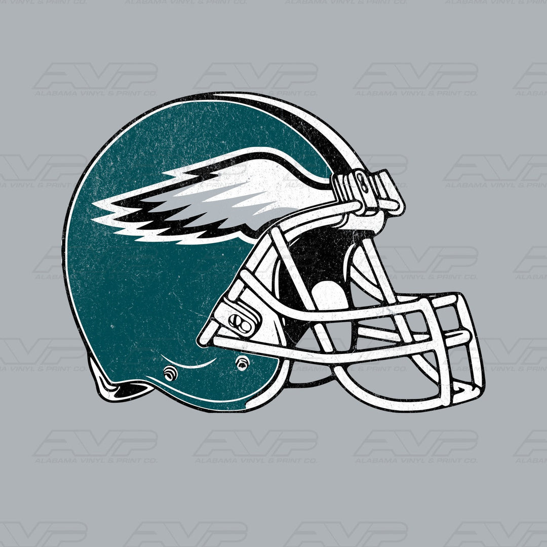 Philadelphia Eagles Pocket Helmet Alabama Vinyl & Print Co.