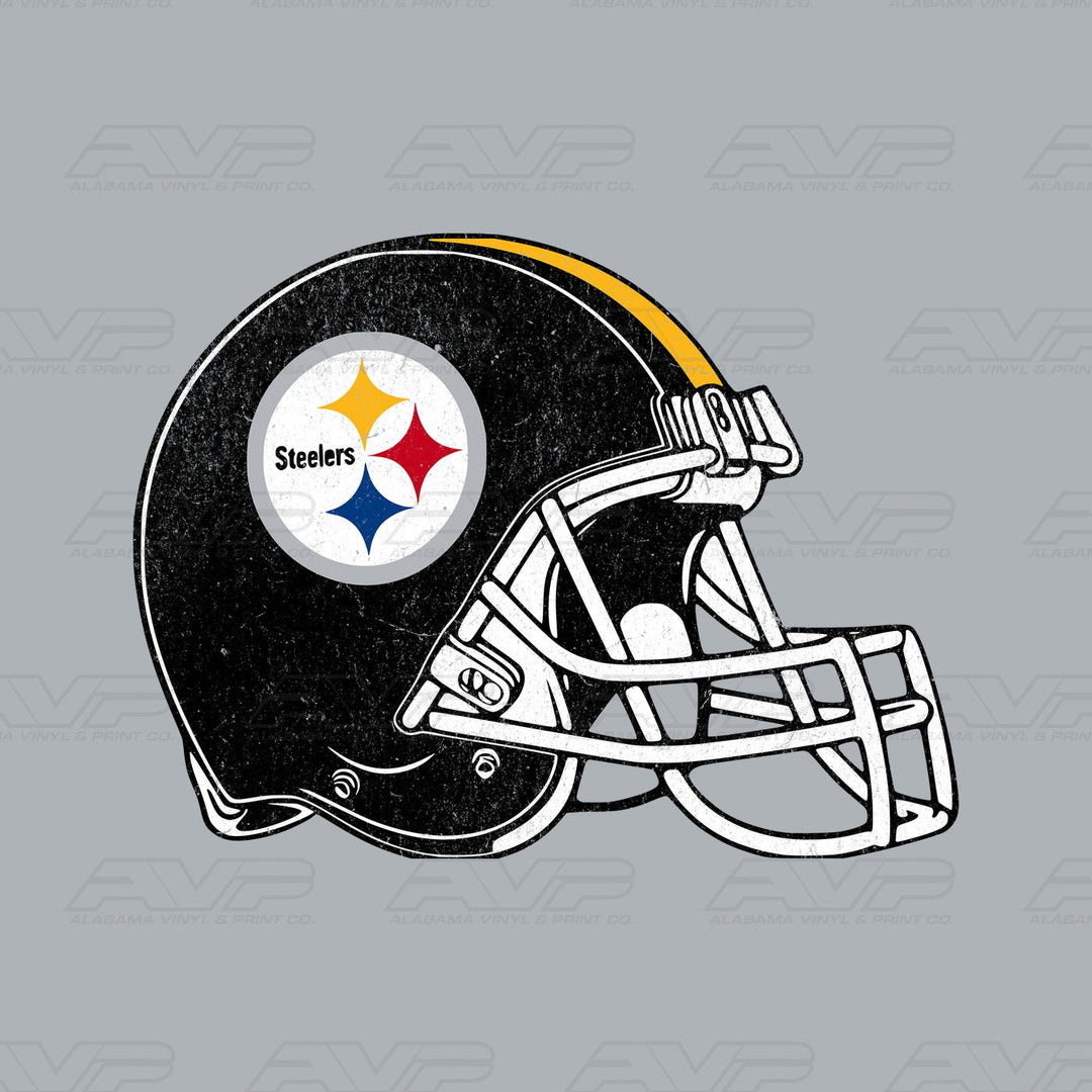 Pittsburgh Steelers Pitt Pocket Helmet Alabama Vinyl & Print Co.