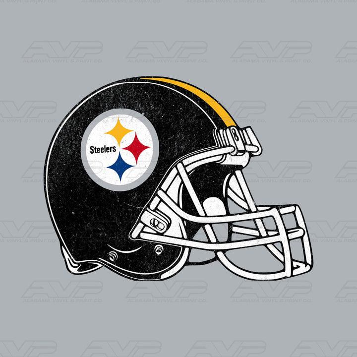 Pittsburgh Steelers Pitt Pocket Helmet Alabama Vinyl & Print Co.