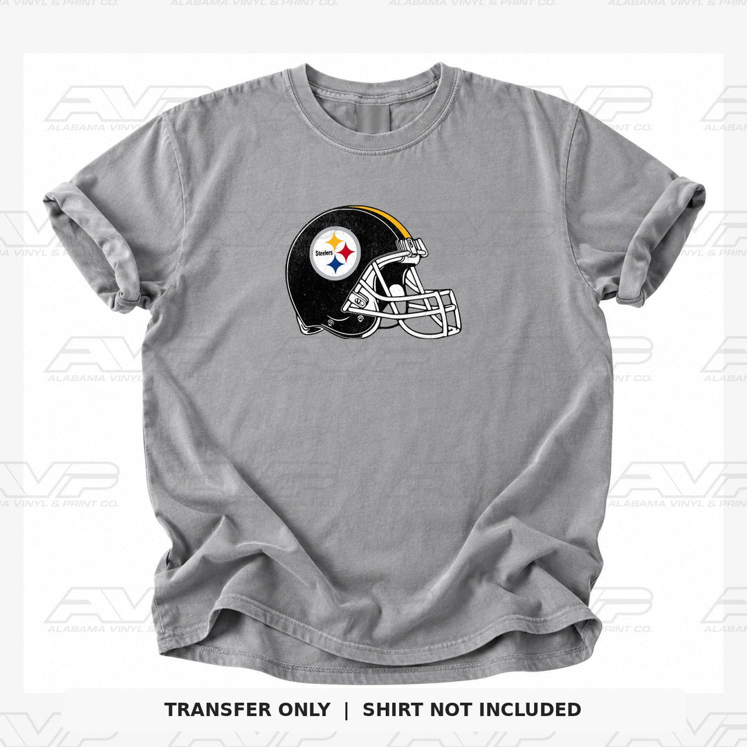 Pittsburgh Steelers Pitt Pocket Helmet Alabama Vinyl & Print Co.