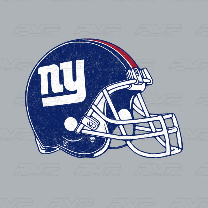 New York Giants NY Pocket Helmet Alabama Vinyl & Print Co.