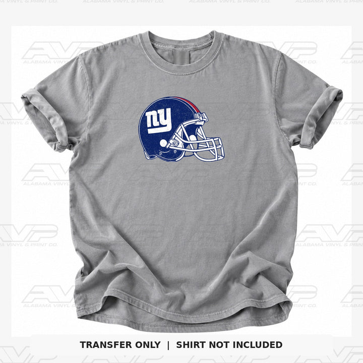 New York Giants NY Pocket Helmet Alabama Vinyl & Print Co.