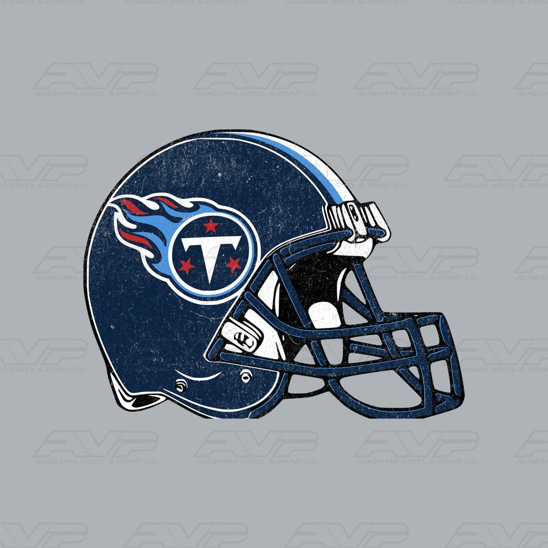 Tennessee Titans TN Pocket Helmet Alabama Vinyl & Print Co.
