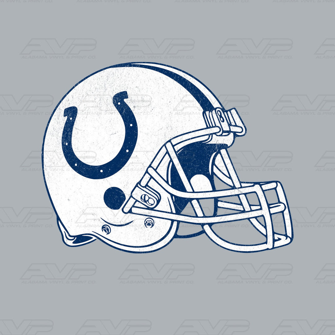 Indianapolis Colts Helmet Alabama Vinyl & Print Co.