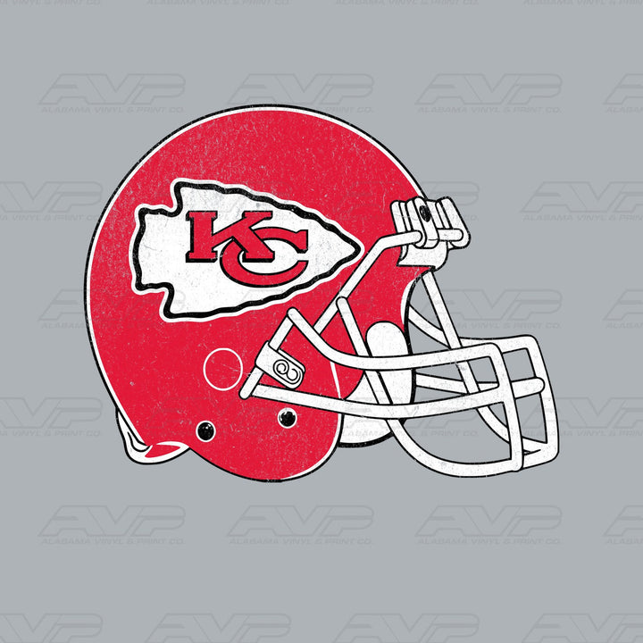 Kansas City Chiefs Helmet Alabama Vinyl & Print Co.