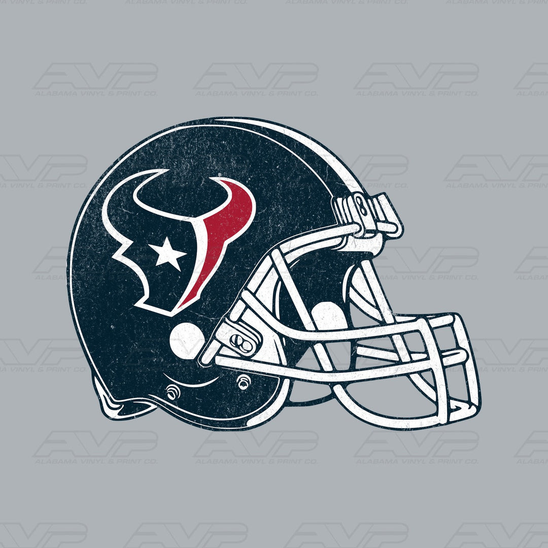 Houston Texans Helmet Alabama Vinyl & Print Co.