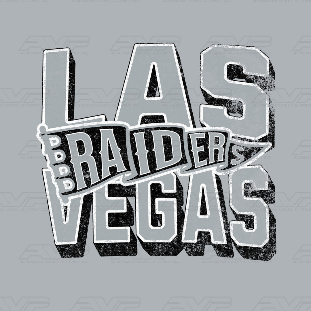 Las Vegas Raiders Pennant Alabama Vinyl & Print Co.