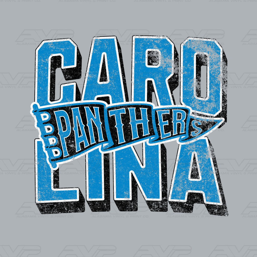 Carolina Panthers Pennant Alabama Vinyl & Print Co.