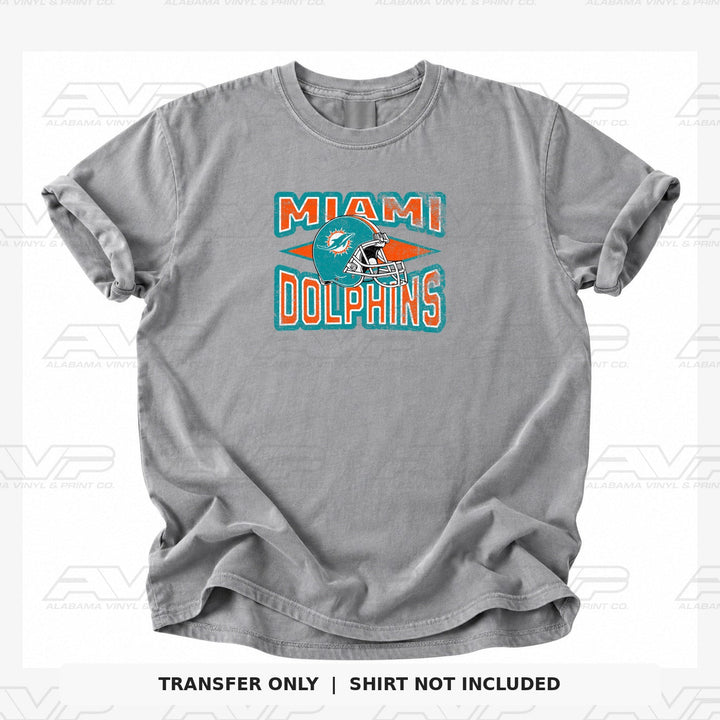 Miami Dolphins Diamond Alabama Vinyl & Print Co.