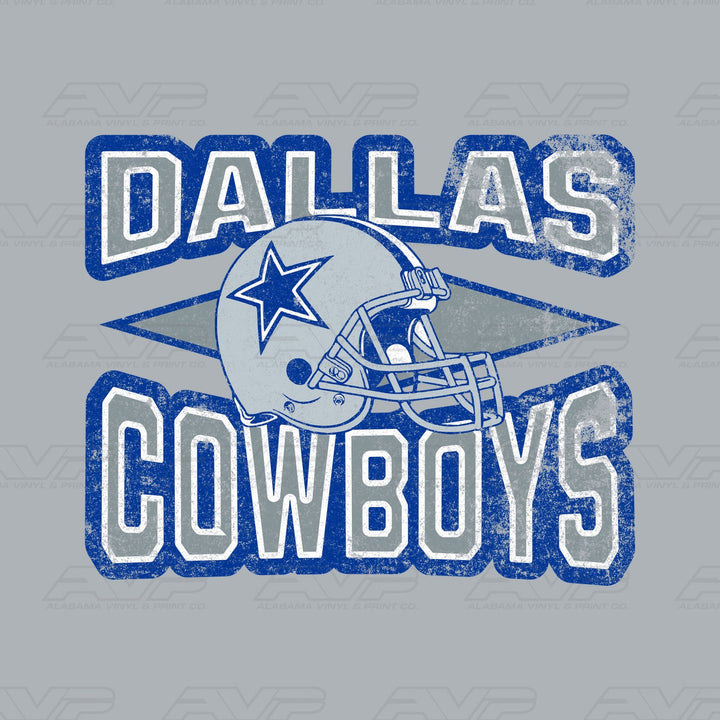 Dallas Cowboys Diamond Alabama Vinyl & Print Co.