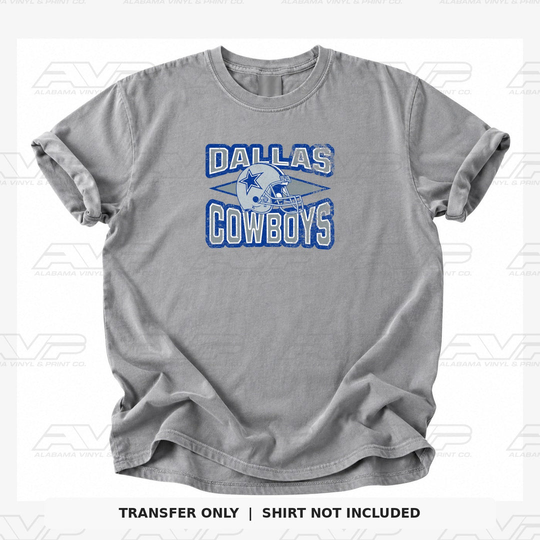 Dallas Cowboys Diamond Alabama Vinyl & Print Co.
