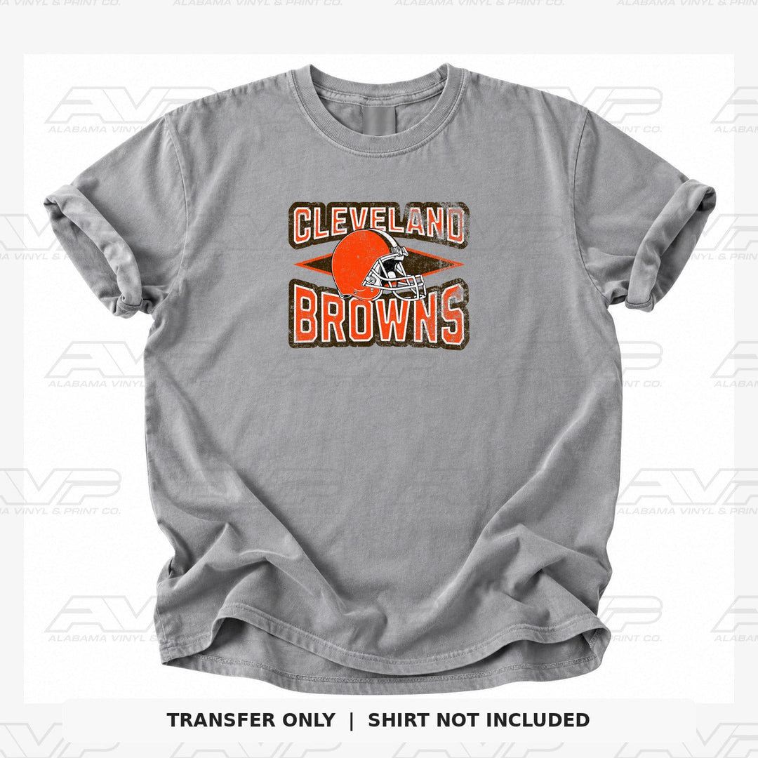 Cleveland Browns Diamond Alabama Vinyl & Print Co.