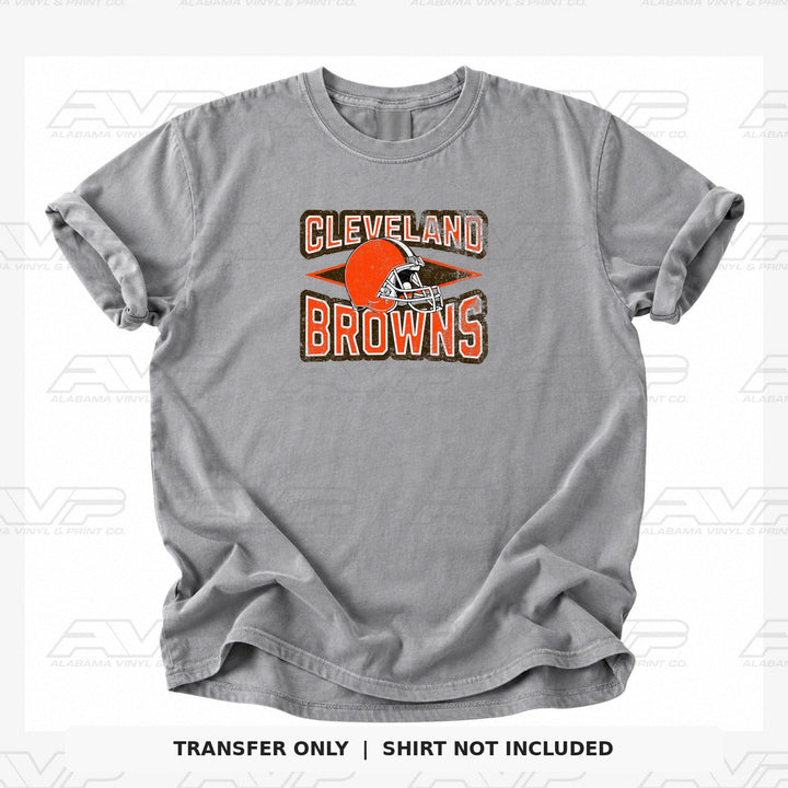 Cleveland Browns Diamond Alabama Vinyl & Print Co.