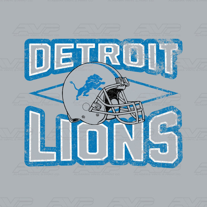 Detroit Lions Diamond Alabama Vinyl & Print Co.