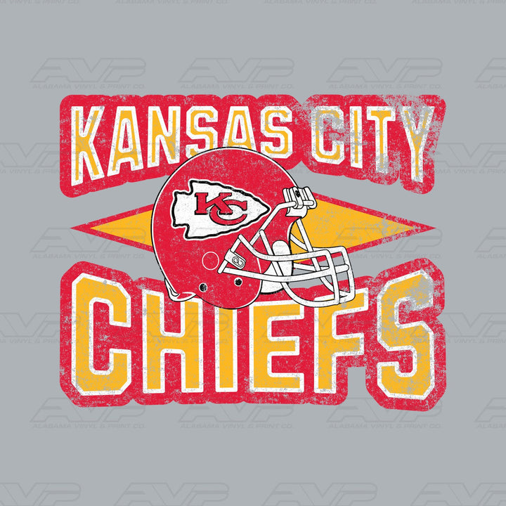 Kansas City Chiefs KC Diamond Alabama Vinyl & Print Co.