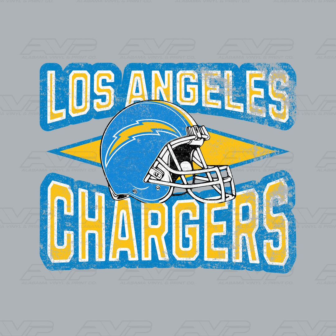 Los Angeles Chargers LA Diamond Alabama Vinyl & Print Co.