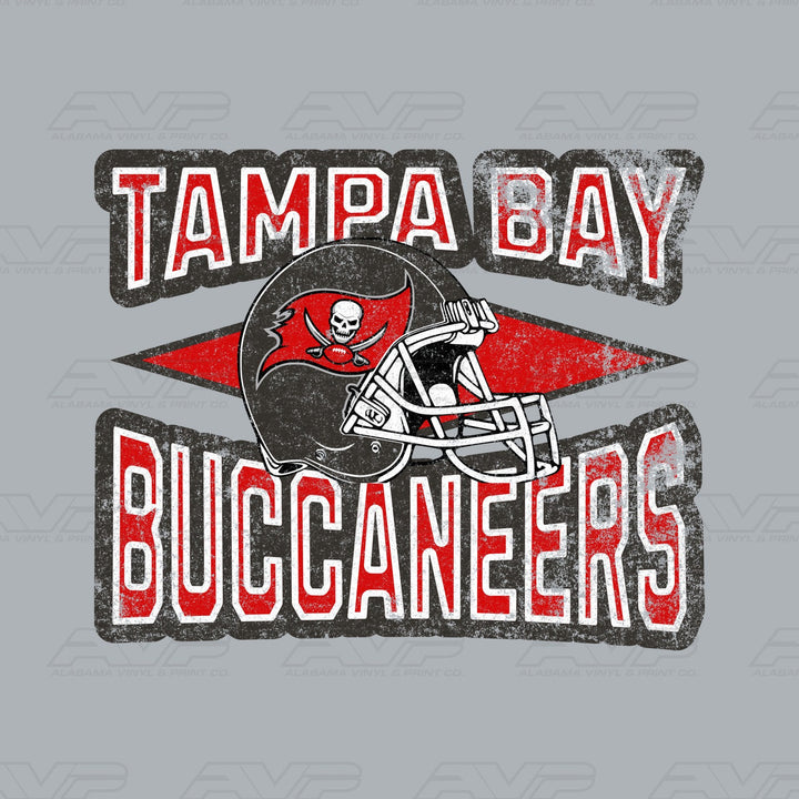 Tampa Bay Buccaneers TB Diamond Alabama Vinyl & Print Co.
